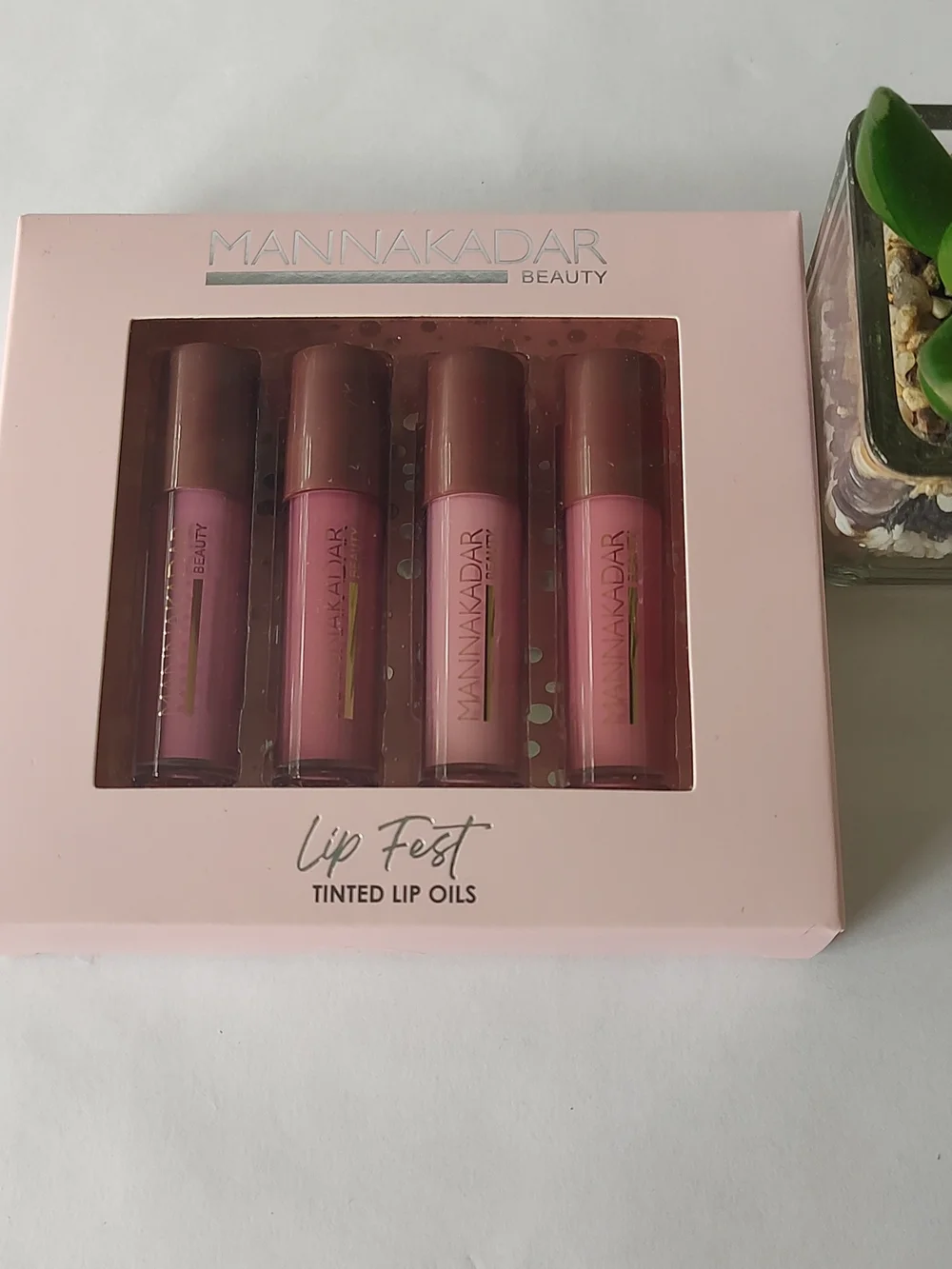 Manna Kadar Mini Lip Fest Tinted Lip Oils - Nude Mix